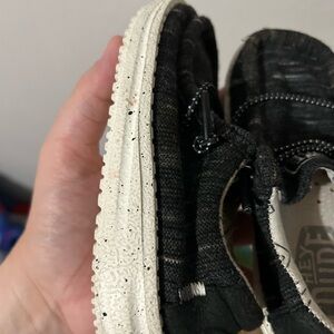 Hey Dude Black Kids Sneakers